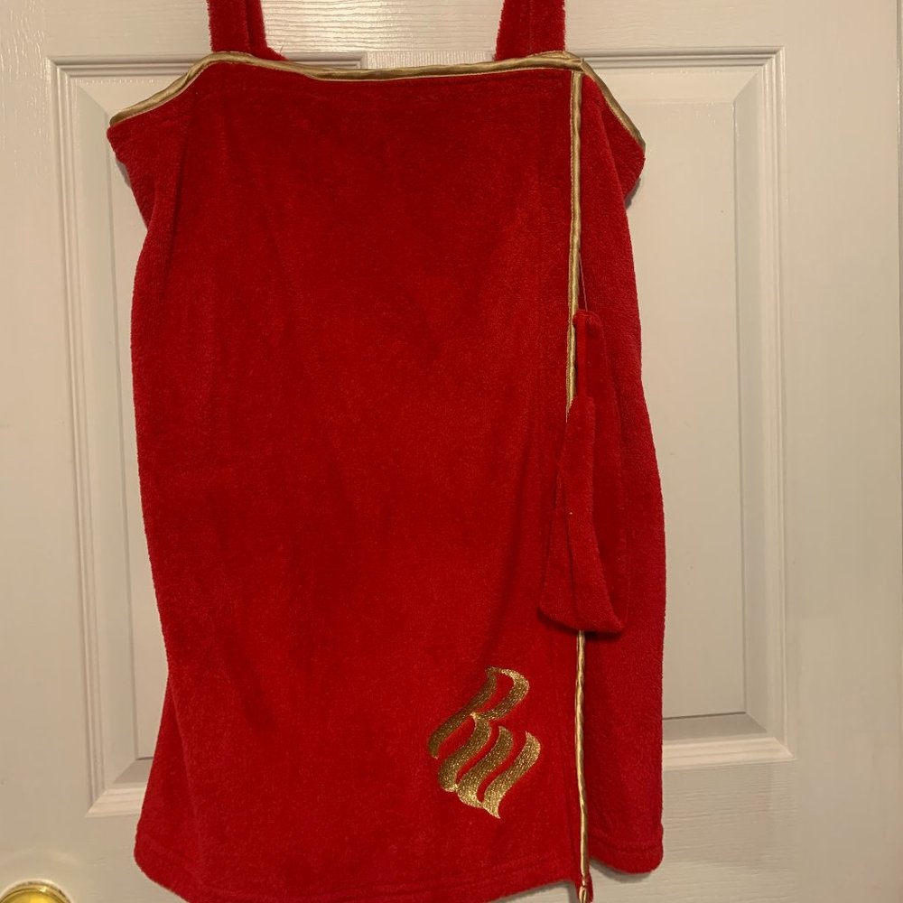 New Vintage Rocawear Bath Robe w/ Head Band